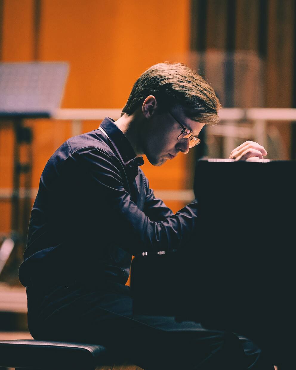 Artistic picture of Martin Kaptein.