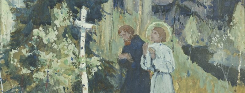 Mikhail Nesterov ‘Founding of Lavra’