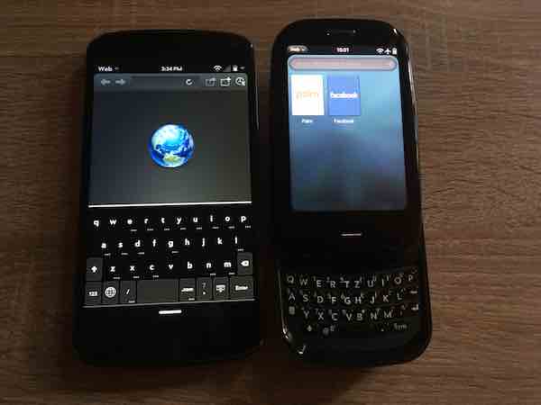 Web Browser LuneOS Nexus 4 and Palm Pre Plus