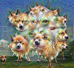 DeepDream output 2