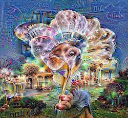 DeepDream output 4