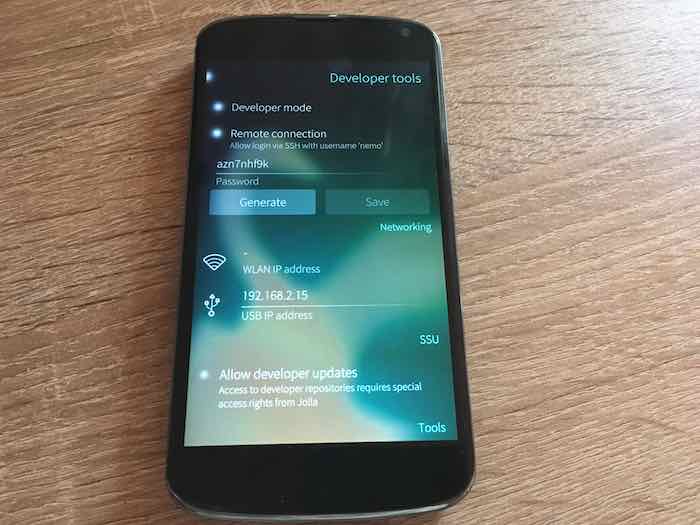 Sailfish OS on Nexus 4 in action 2